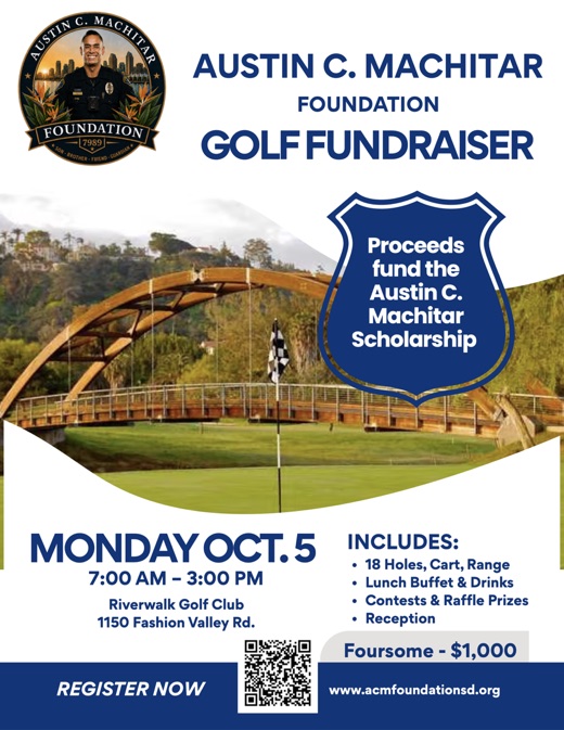 Austin C. Machitar Foundation Golf Fundraiser flyer